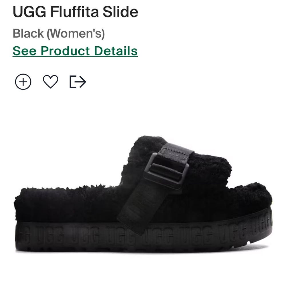 Ugg Fluffita fur slides / slippers